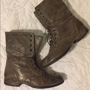Steve Madden combat boots